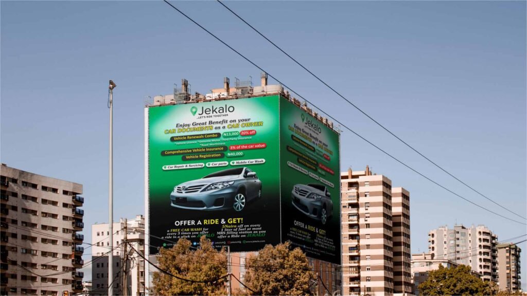 Jekalo Billboardbrand Design